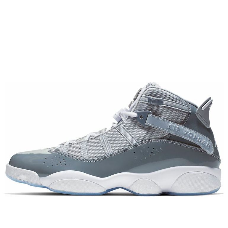 Air Jordan 6 Rings 'Cool Grey White' 322992-015 Signature Shoe