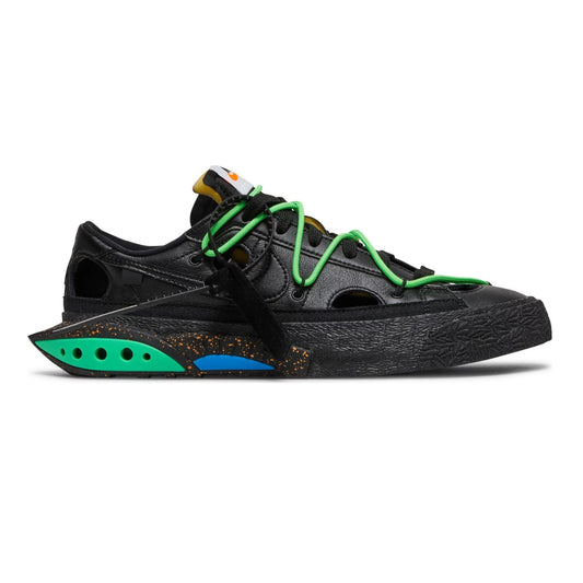 Blazer Low x Off White 'Black Electro Green' (2022)