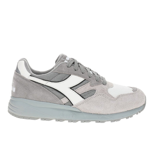 N902 Hairy Suede Lace Up Sneakers