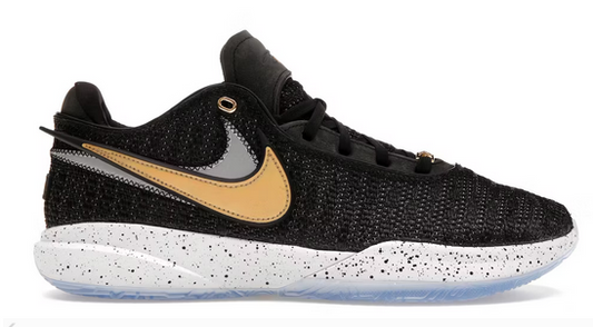 LeBron 20 Black Metallic Gold