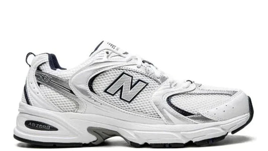 530 White Silver Navy