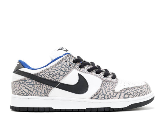 Dunk Low Supreme White Cement (2002) (WORN)
