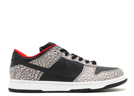 Dunk Low Supreme Black Cement (2002) (WORN)