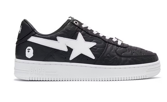 A Bathing Ape Sta Low Line Camo Black