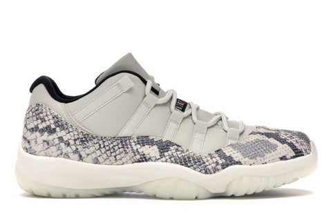 11 Retro Low Snake Light Bone