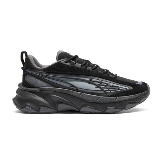 Carbon Particle Lace Up Sneakers