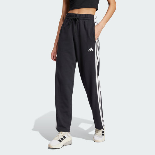 Women's adidas Essentials 3-Stripes Open Hem French Terry Pants