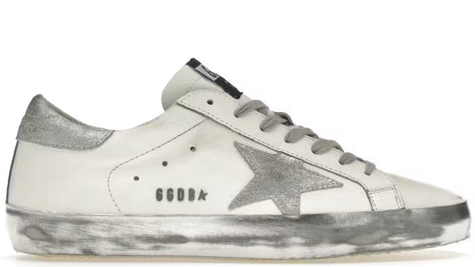 Golden Goose Super Star White Silver