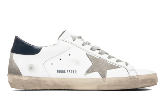 Golden Goose Super Star White Ice Night Blue (Women's)