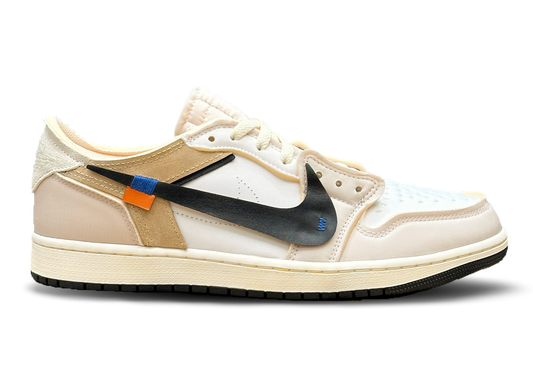 1 Low OG EX ‘ Inspired’ Coconut Milk (Handcrafted Custom) 'Black Swoosh'