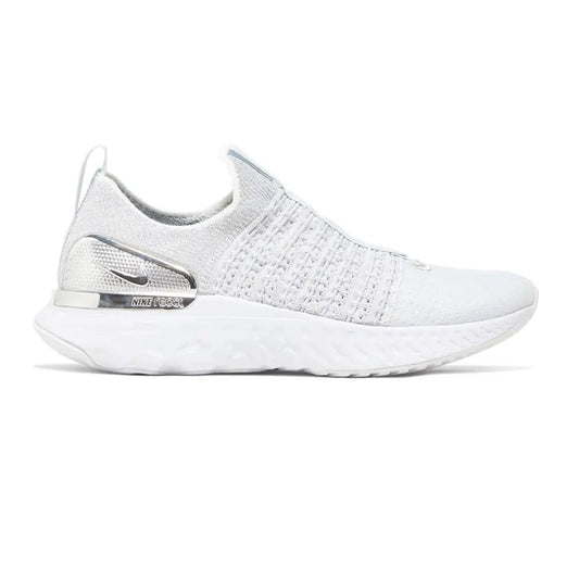 React Phantom Run Flyknit Premium 'Pure Platinum White' W (2020)