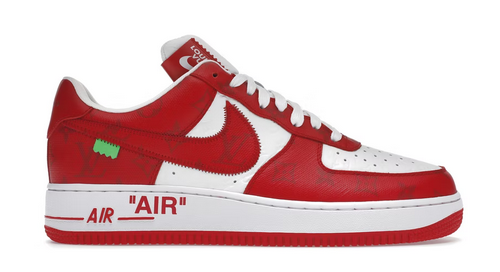 Force 1 Low By Virgil Abloh White Red